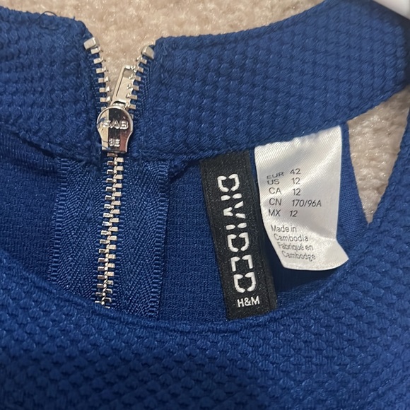 Royal blue dress - Picture 2 of 3